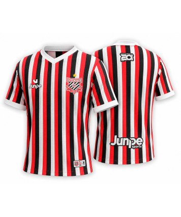 CAMISA DE JOGO PAULISTA LISTRADA - EDIÇÃO COPA DO BRASIL 20 ANOS